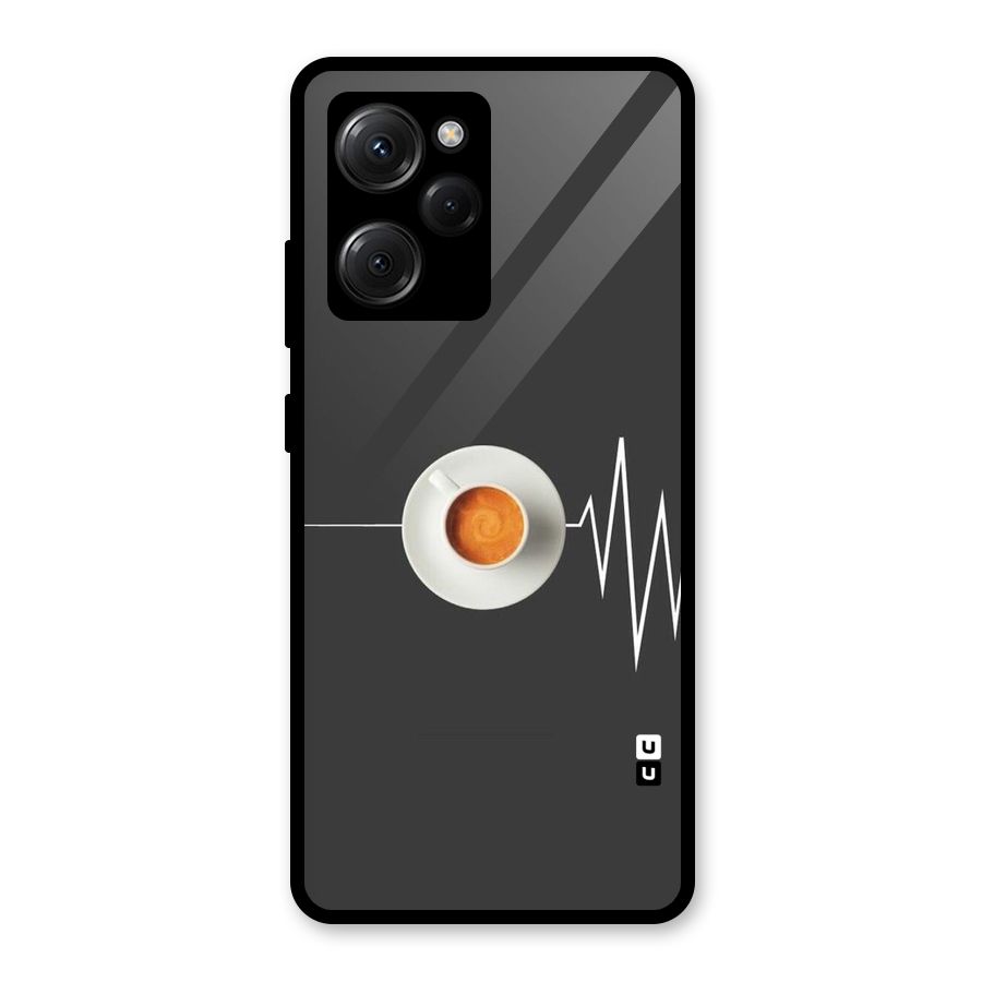After Coffee Glass Back Case for Poco X5 Pro
