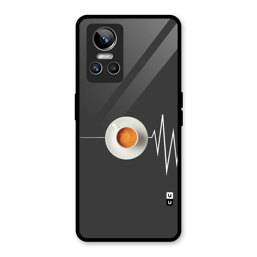 After Coffee Glass Back Case for Realme GT Neo 3