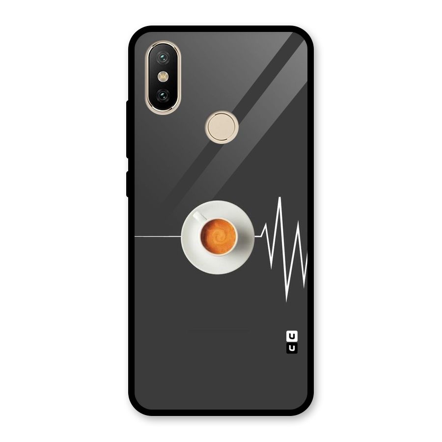 After Coffee Glass Back Case for Redmi A2
