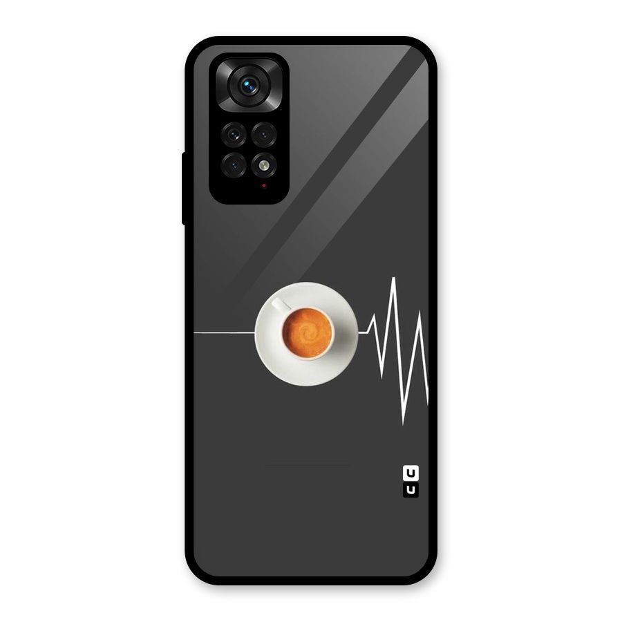 After Coffee Glass Back Case for Redmi Note 11S