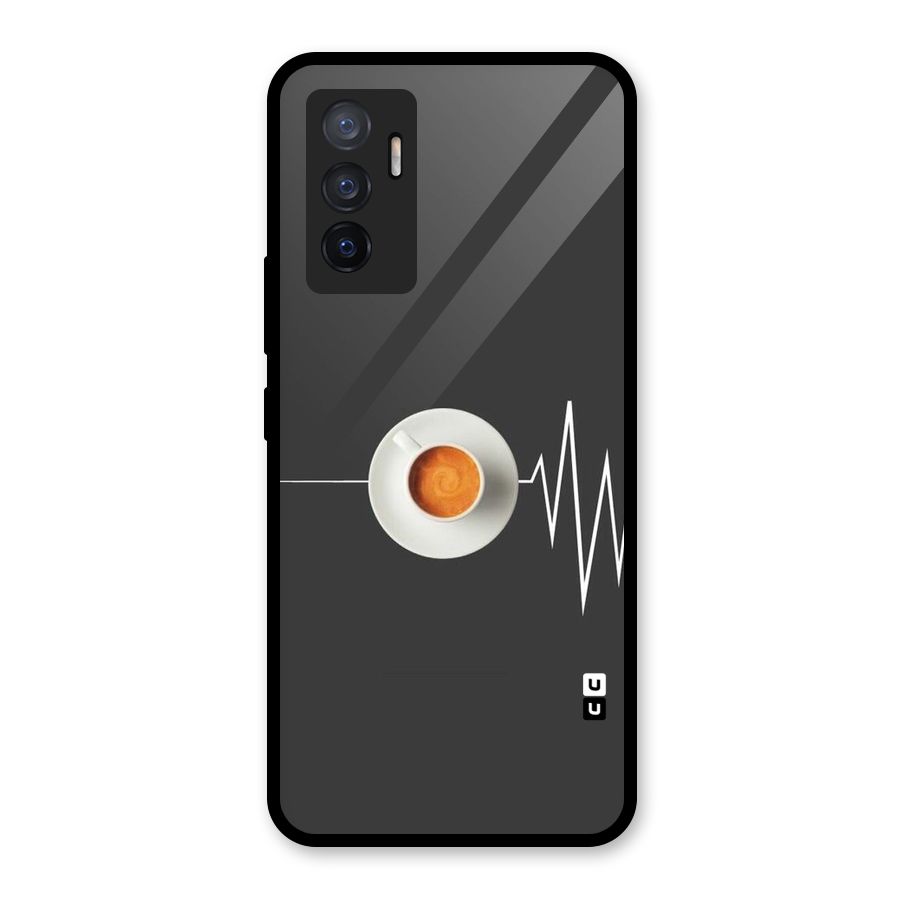After Coffee Glass Back Case for Vivo V23e
