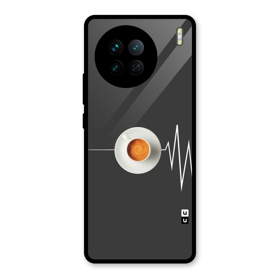 After Coffee Glass Back Case for Vivo X90