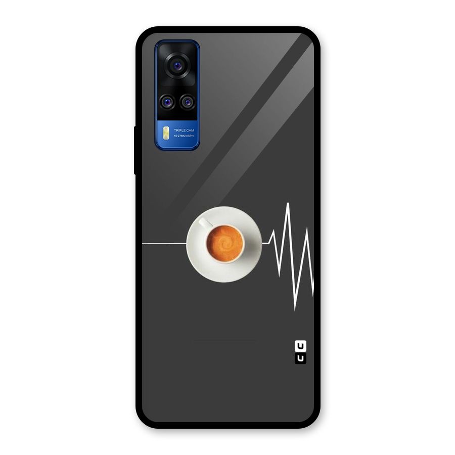 After Coffee Glass Back Case for Vivo Y31