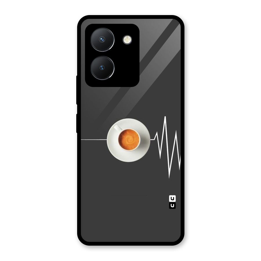 After Coffee Glass Back Case for Vivo Y36