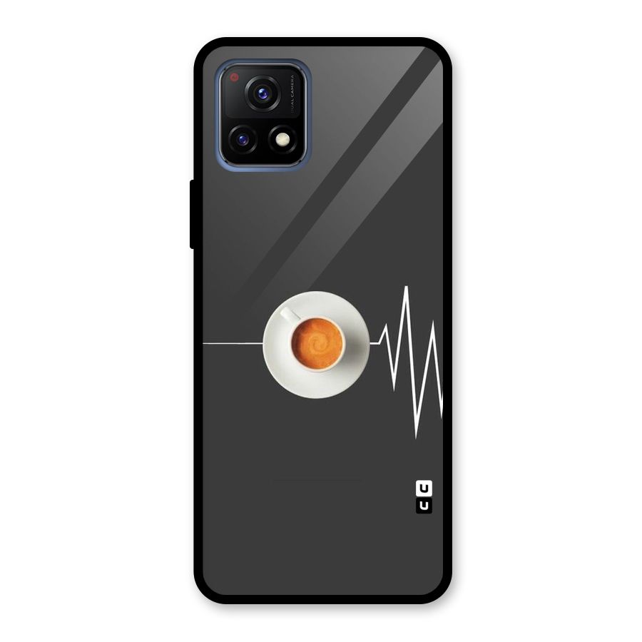 After Coffee Glass Back Case for Vivo Y72 5G