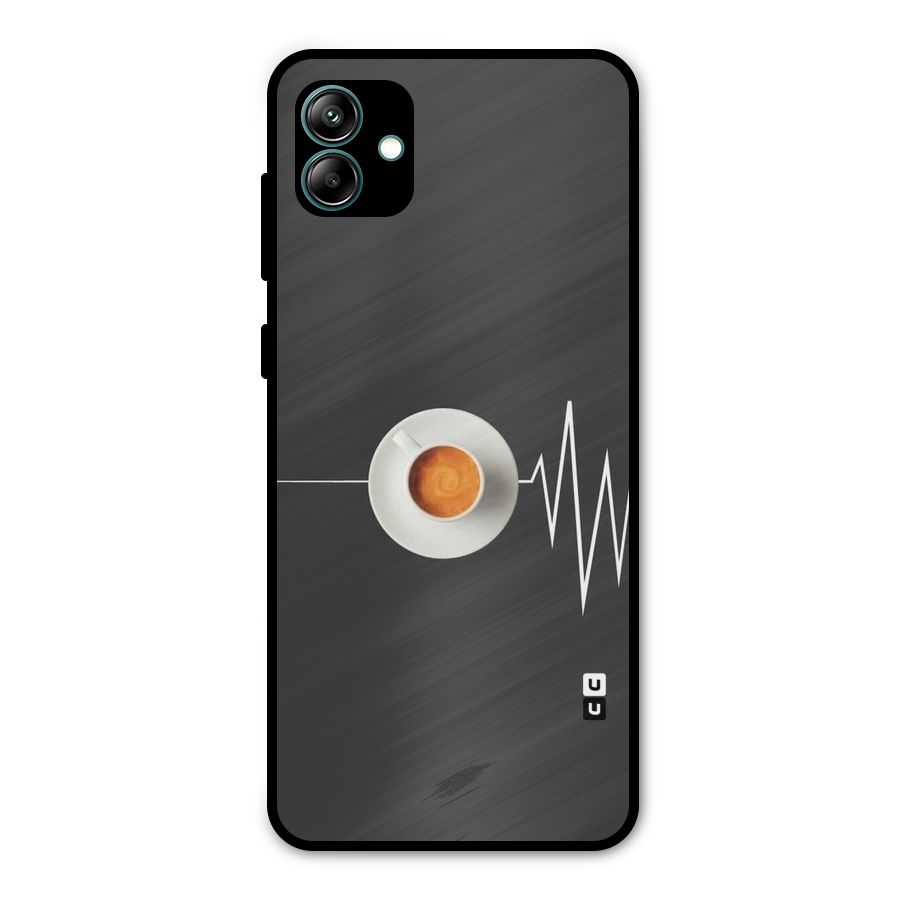 After Coffee Metal Back Case for Galaxy A04