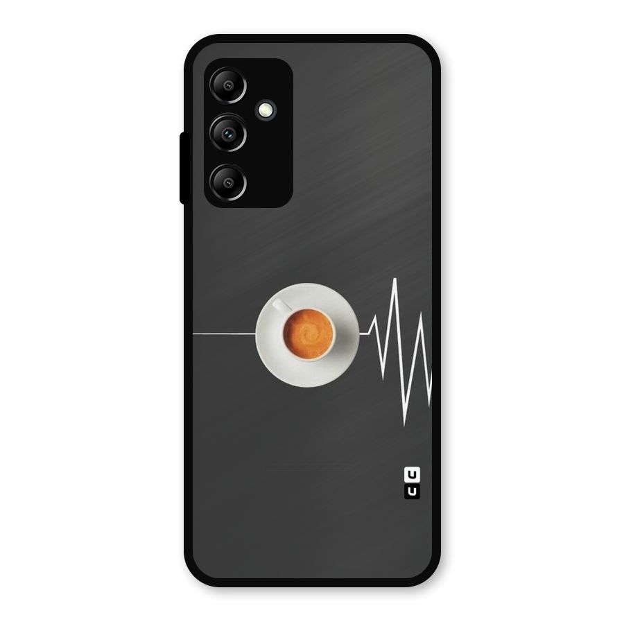 After Coffee Metal Back Case for Galaxy A14 5G