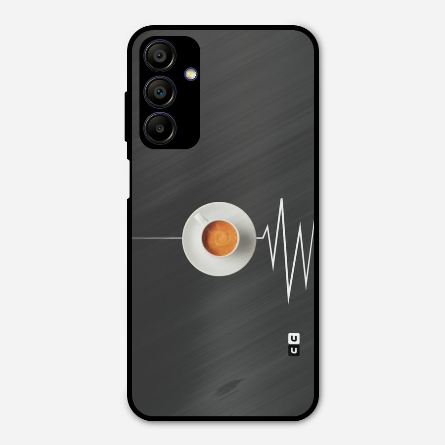 After Coffee Metal Back Case for Galaxy A15 5G
