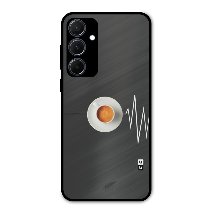After Coffee Metal Back Case for Galaxy A35