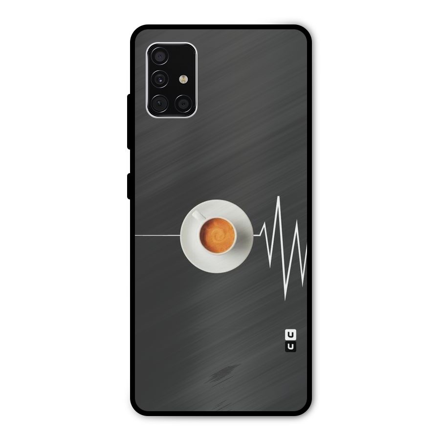 After Coffee Metal Back Case for Galaxy A51