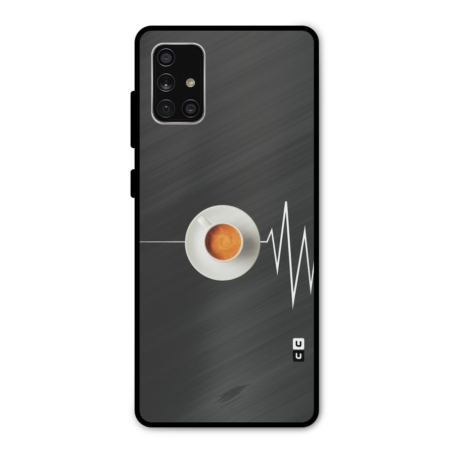 After Coffee Metal Back Case for Galaxy A71