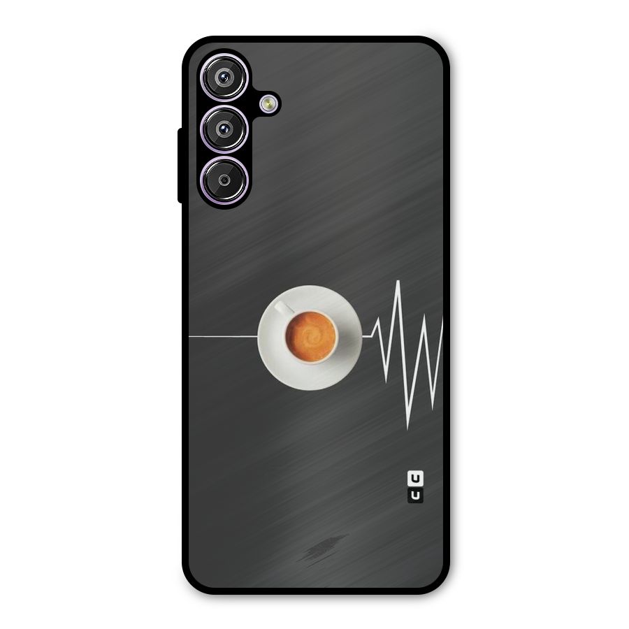 After Coffee Metal Back Case for Galaxy F15