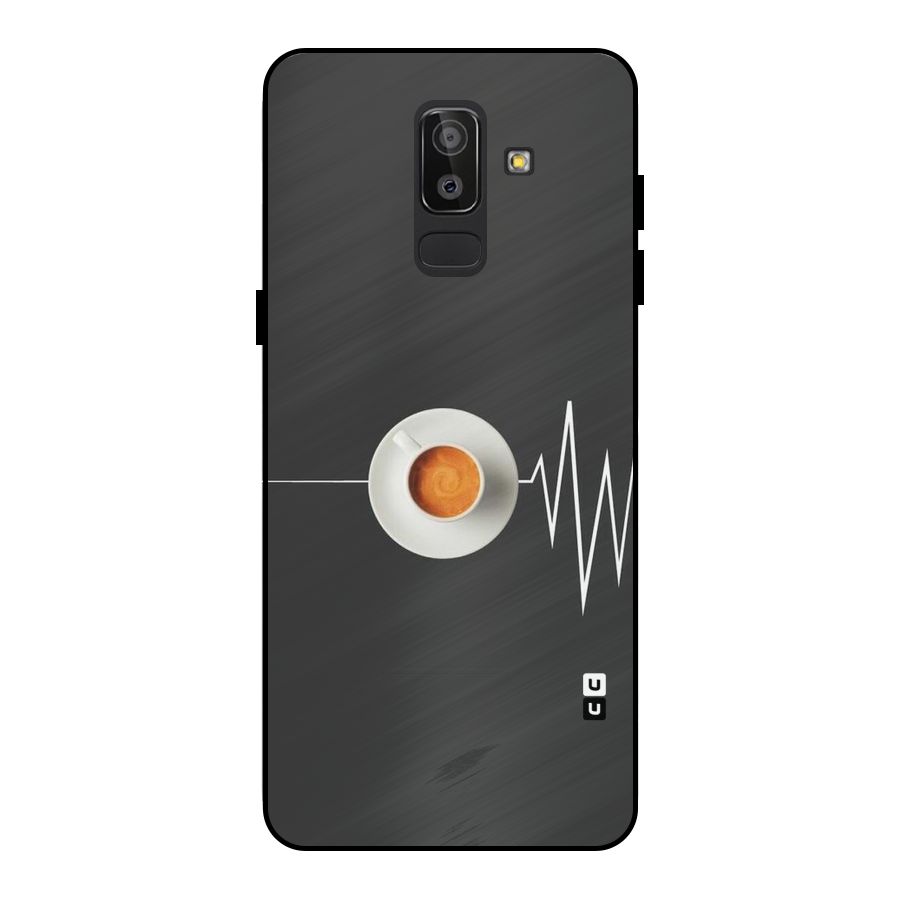 After Coffee Metal Back Case for Galaxy J8