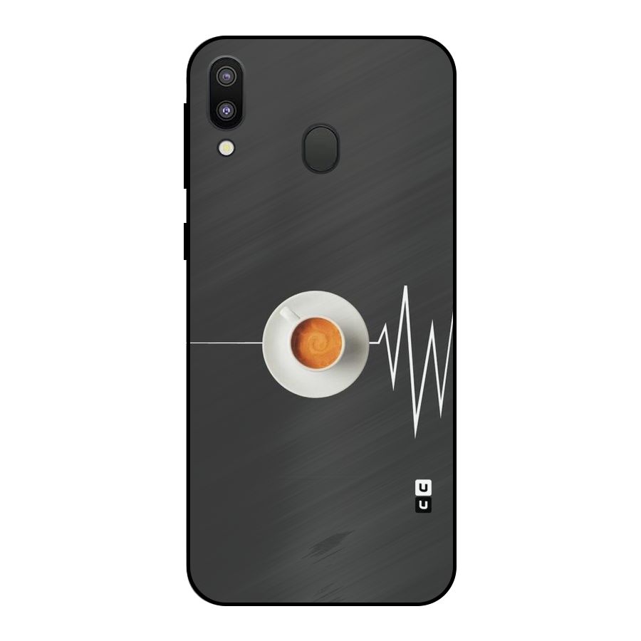 After Coffee Metal Back Case for Galaxy M20