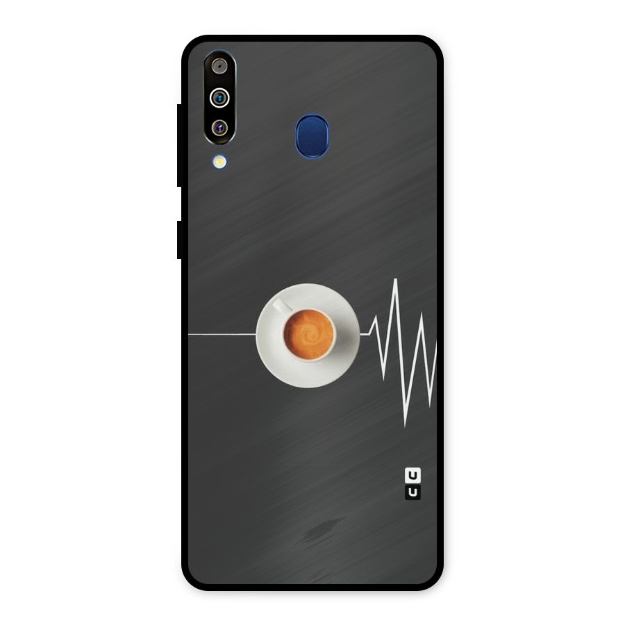 After Coffee Metal Back Case for Galaxy M30
