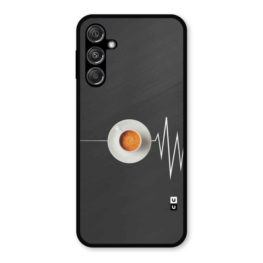 After Coffee Metal Back Case for Galaxy M34 5G