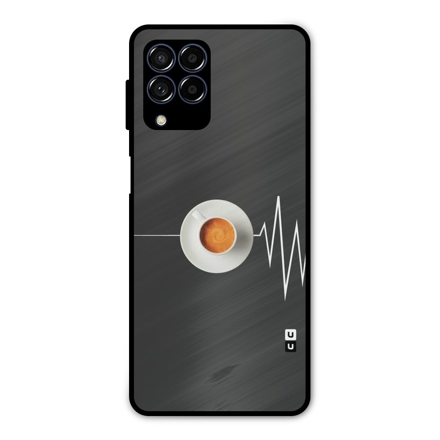After Coffee Metal Back Case for Galaxy M53 5G