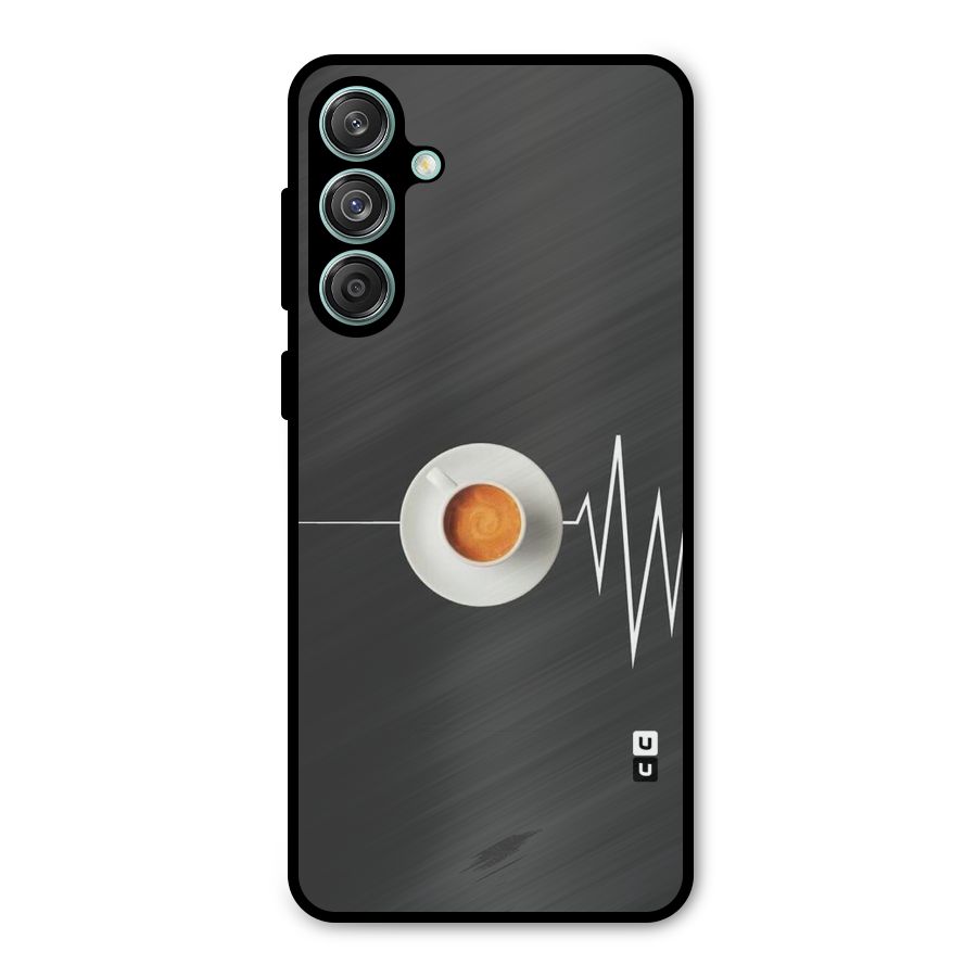 After Coffee Metal Back Case for Galaxy M55 5G