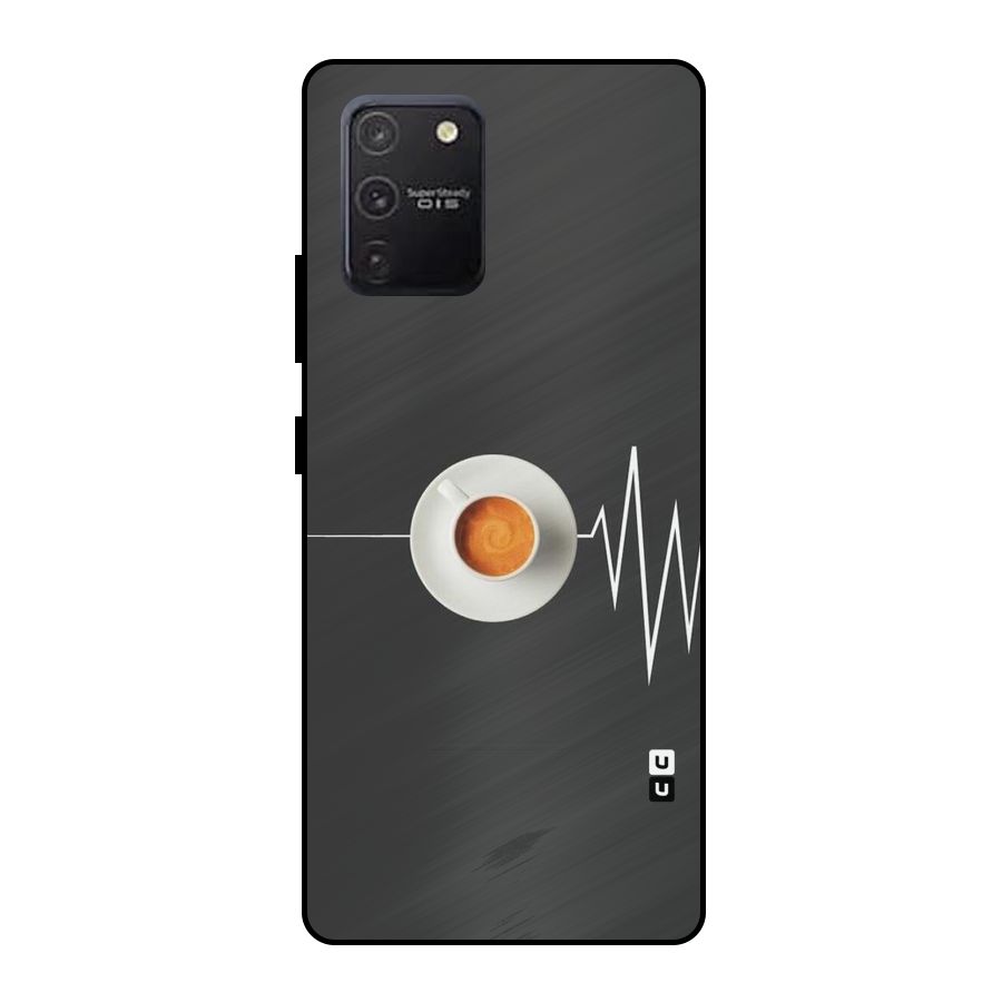 After Coffee Metal Back Case for Galaxy S10 Lite