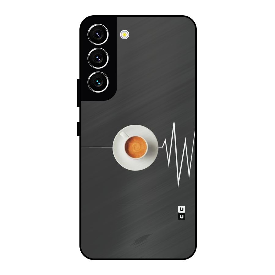 After Coffee Metal Back Case for Galaxy S22 5G