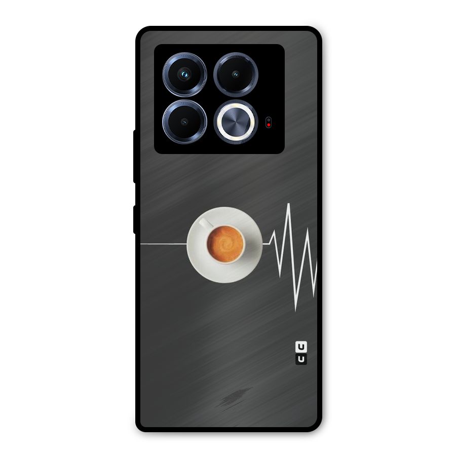 After Coffee Metal Back Case for Infinix Note 40 5G