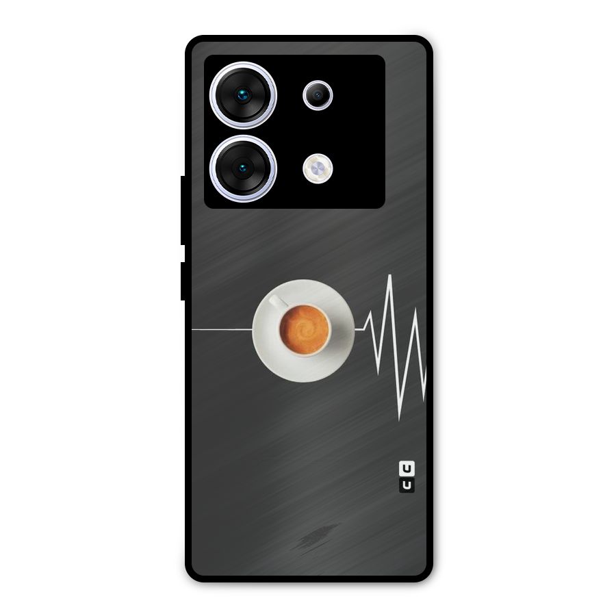 After Coffee Metal Back Case for Infinix Zero 30 5G