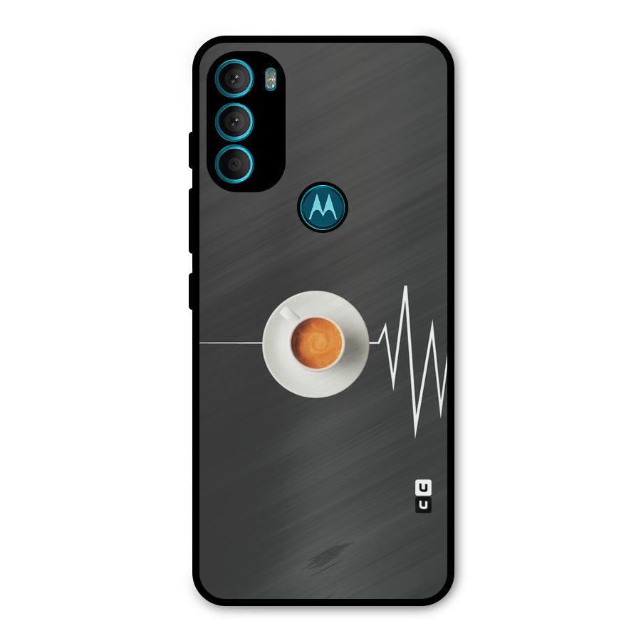 After Coffee Metal Back Case for Moto G71 5G
