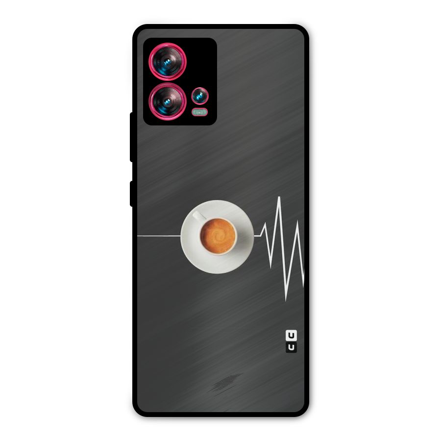 After Coffee Metal Back Case for Motorola Edge 30 Fusion