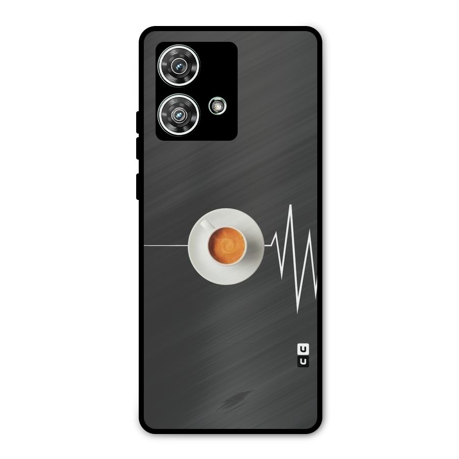 After Coffee Metal Back Case for Motorola Edge 40 Neo