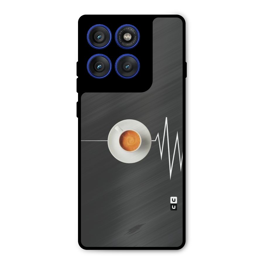 After Coffee Metal Back Case for Motorola Edge 60 Pro