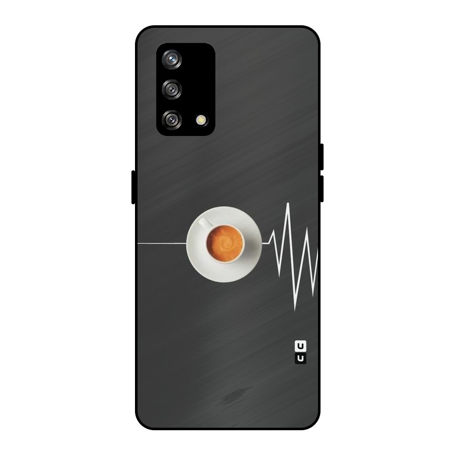 After Coffee Metal Back Case for Oppo F19