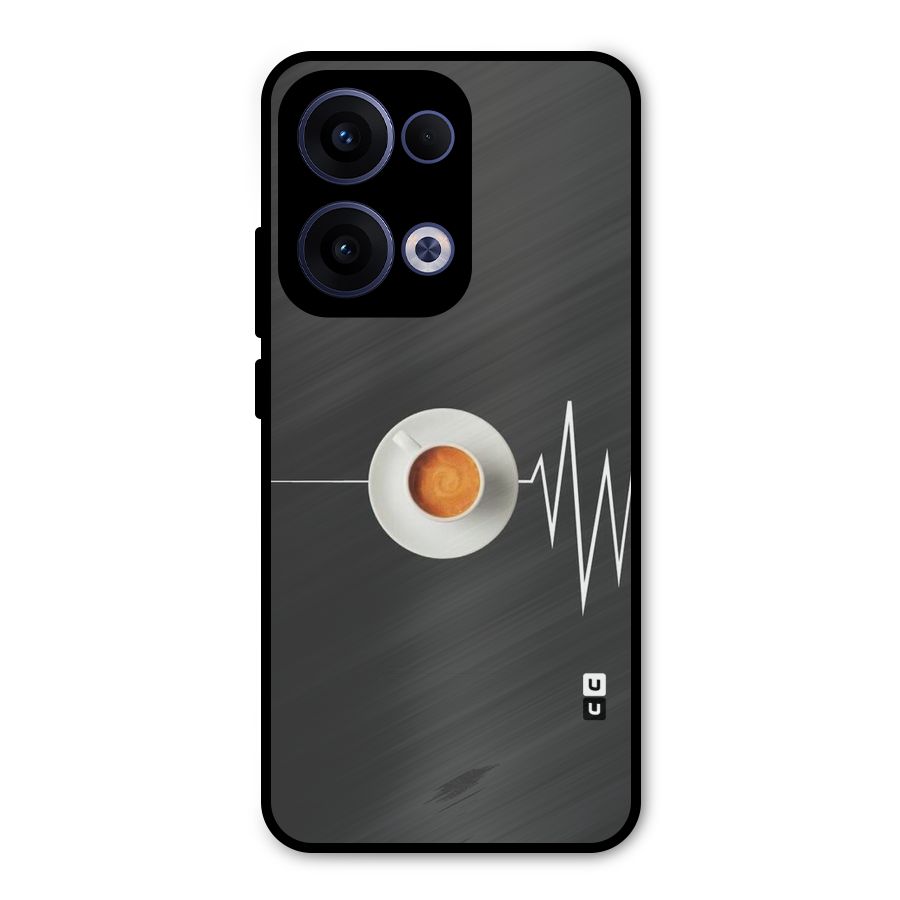 After Coffee Metal Back Case for Oppo Reno13
