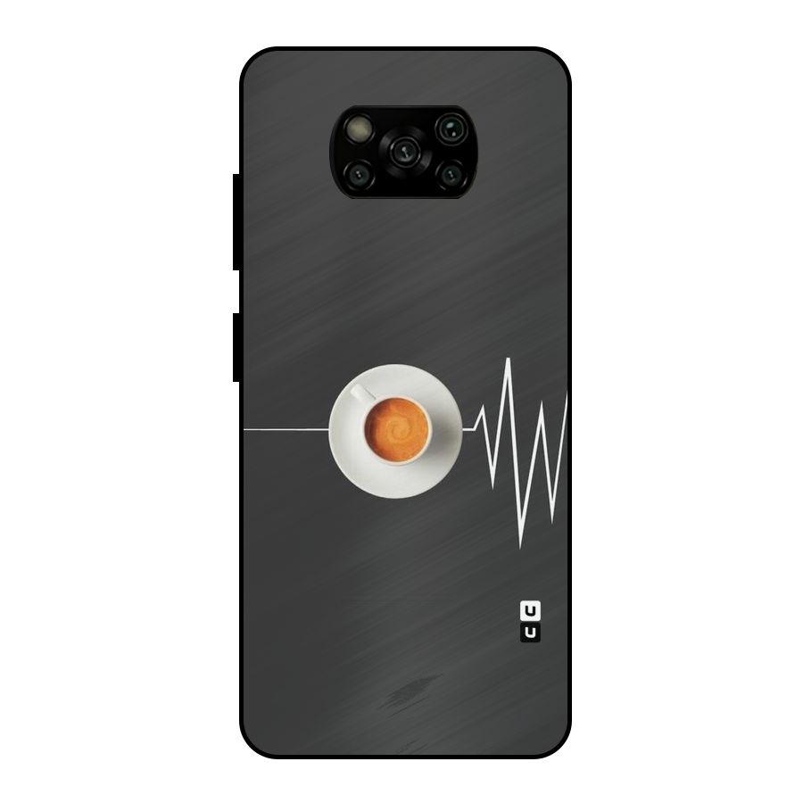 After Coffee Metal Back Case for Poco X3
