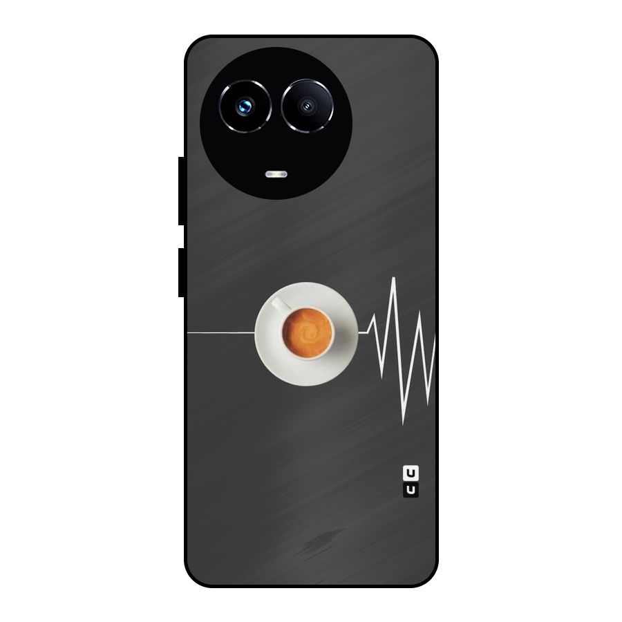 After Coffee Metal Back Case for Realme 11 5G