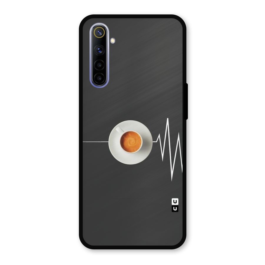 After Coffee Metal Back Case for Realme 6