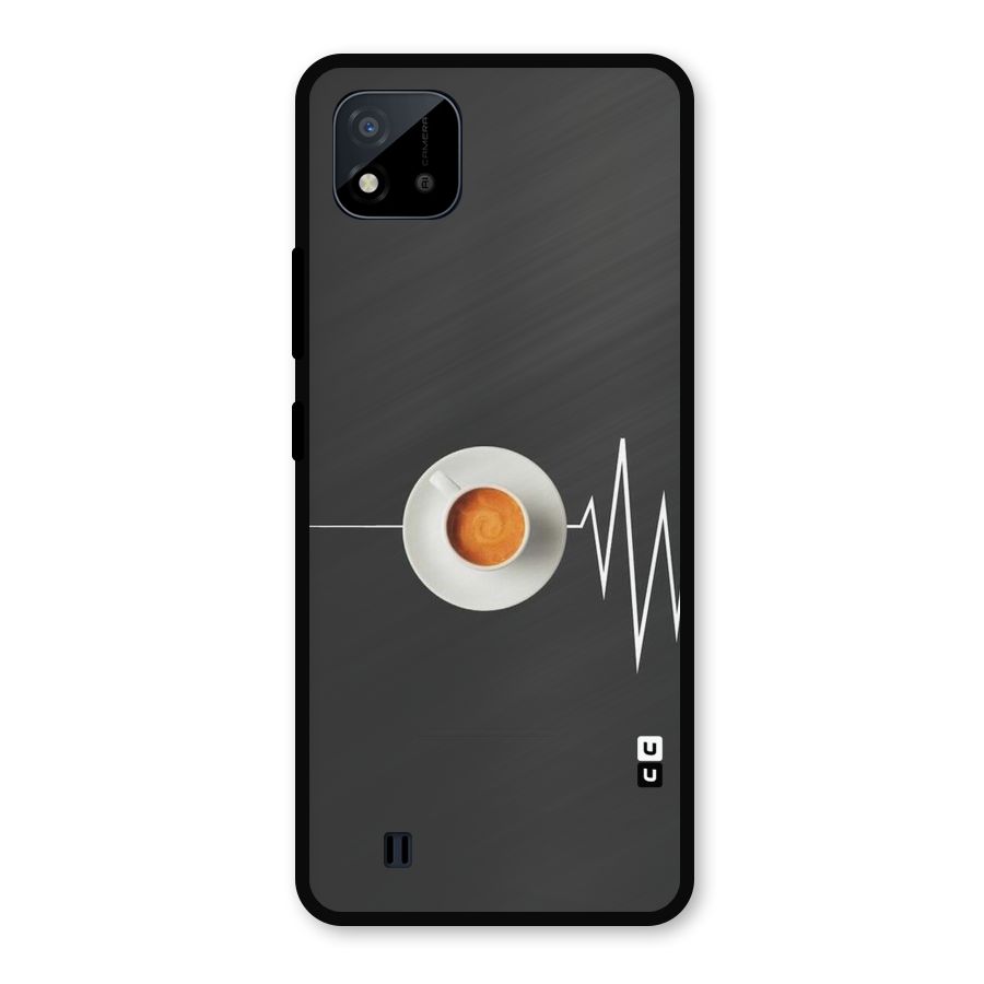 After Coffee Metal Back Case for Realme C11 2021