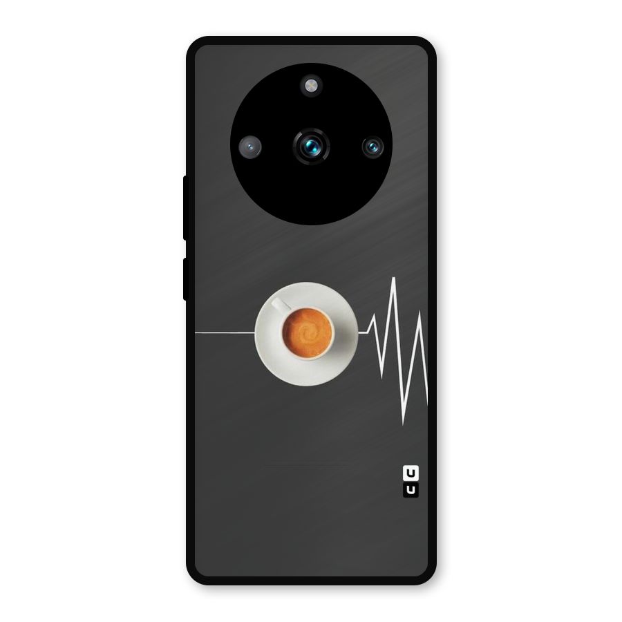 After Coffee Metal Back Case for Realme Narzo 60 Pro