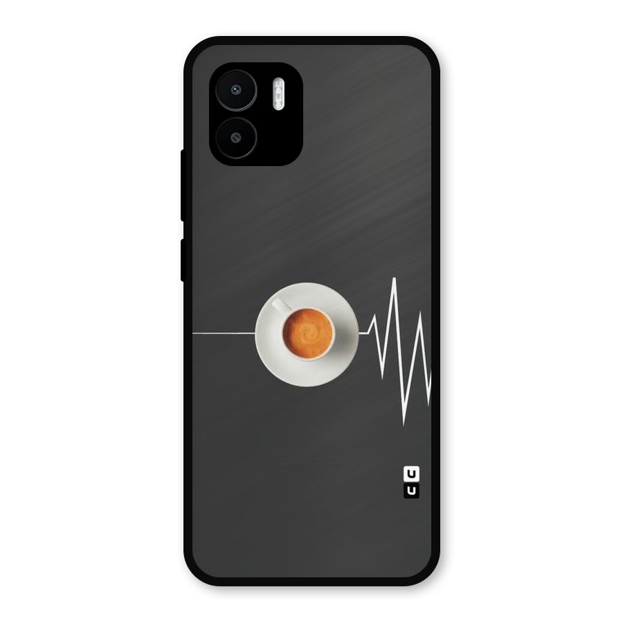After Coffee Metal Back Case for Redmi A2