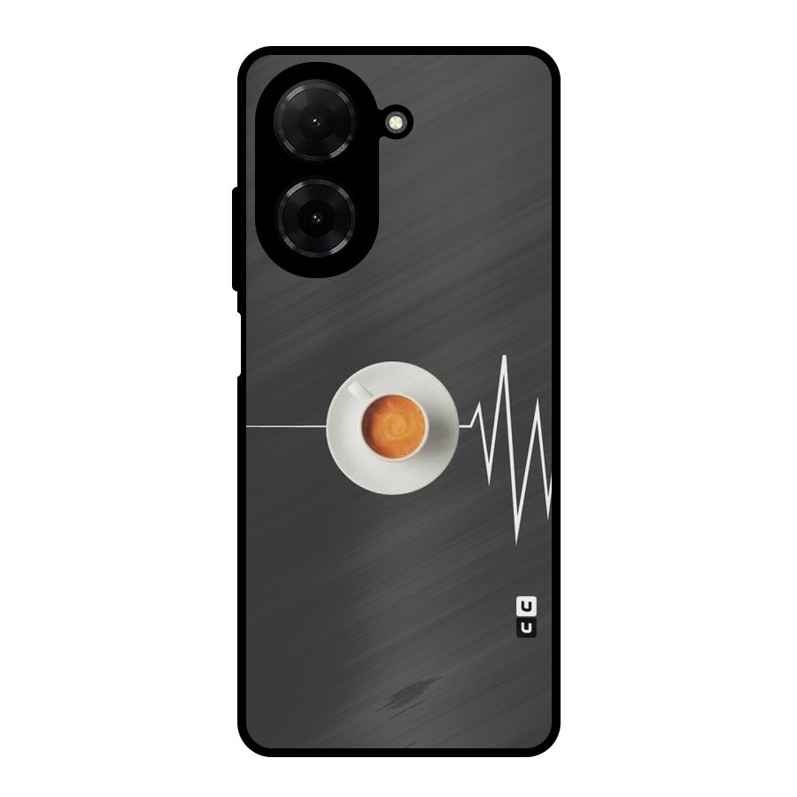After Coffee Metal Back Case for Redmi A5 4G