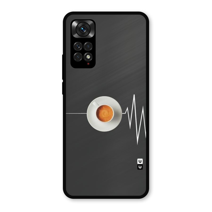 After Coffee Metal Back Case for Redmi Note 11s