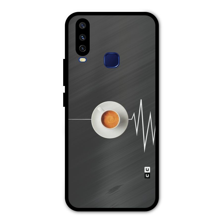 After Coffee Metal Back Case for Vivo V17