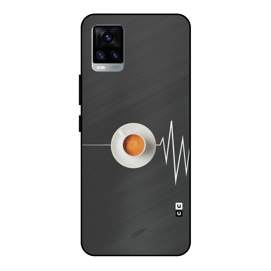 After Coffee Metal Back Case for Vivo V20