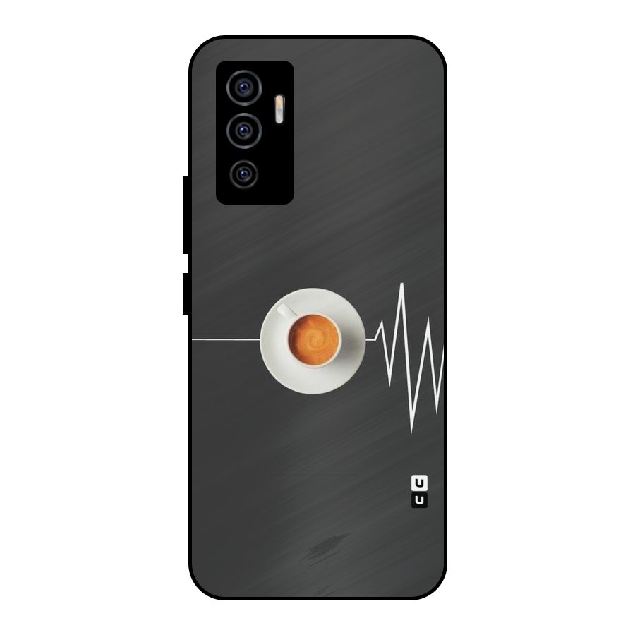 After Coffee Metal Back Case for Vivo V23e