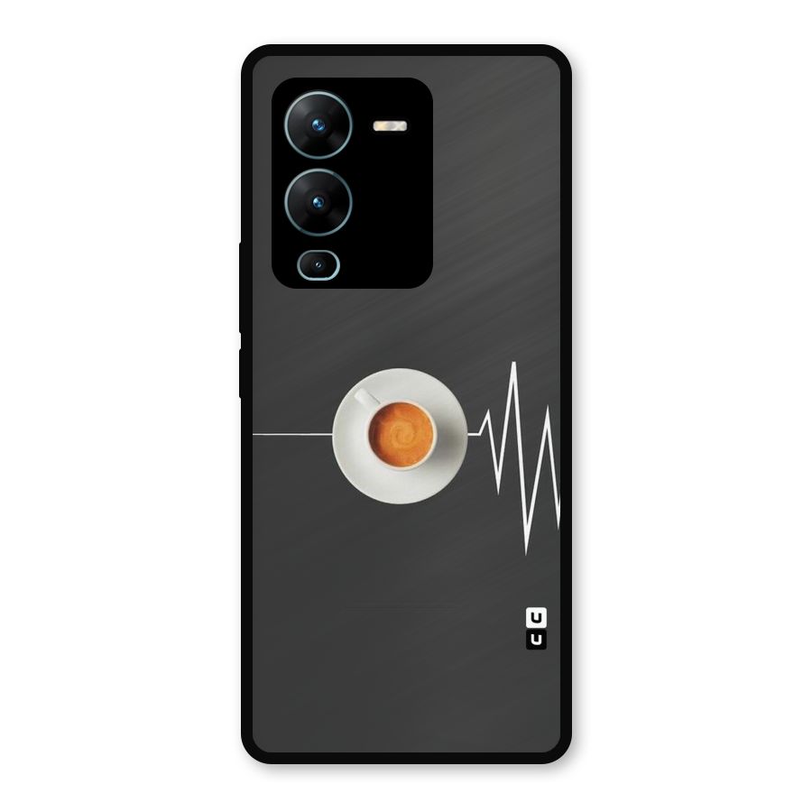 After Coffee Metal Back Case for Vivo V25 Pro