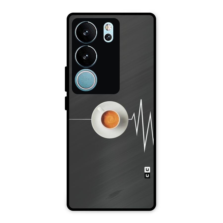 After Coffee Metal Back Case for Vivo V29