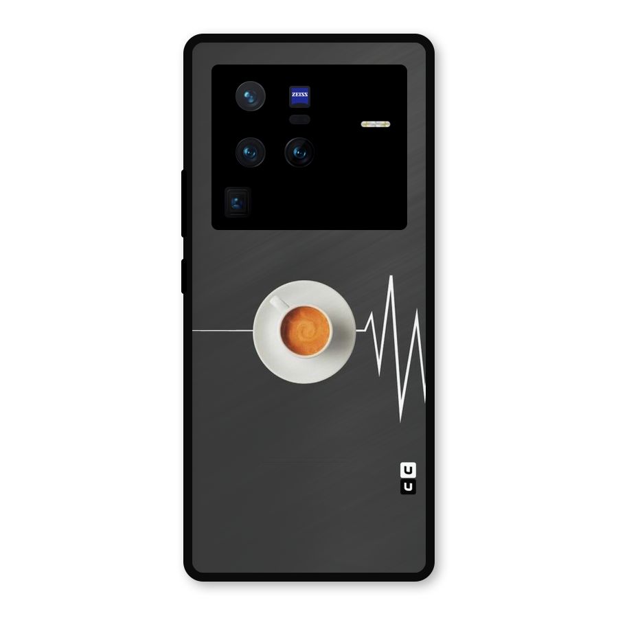 After Coffee Metal Back Case for Vivo X80 Pro