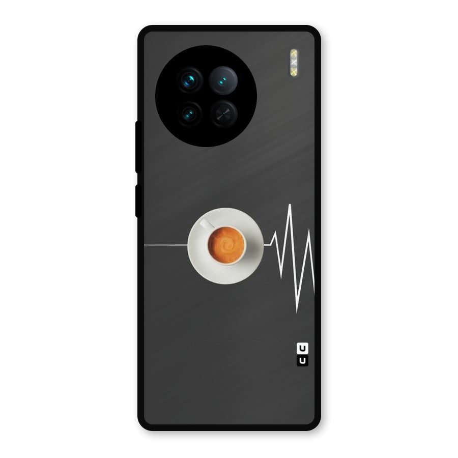 After Coffee Metal Back Case for Vivo X90