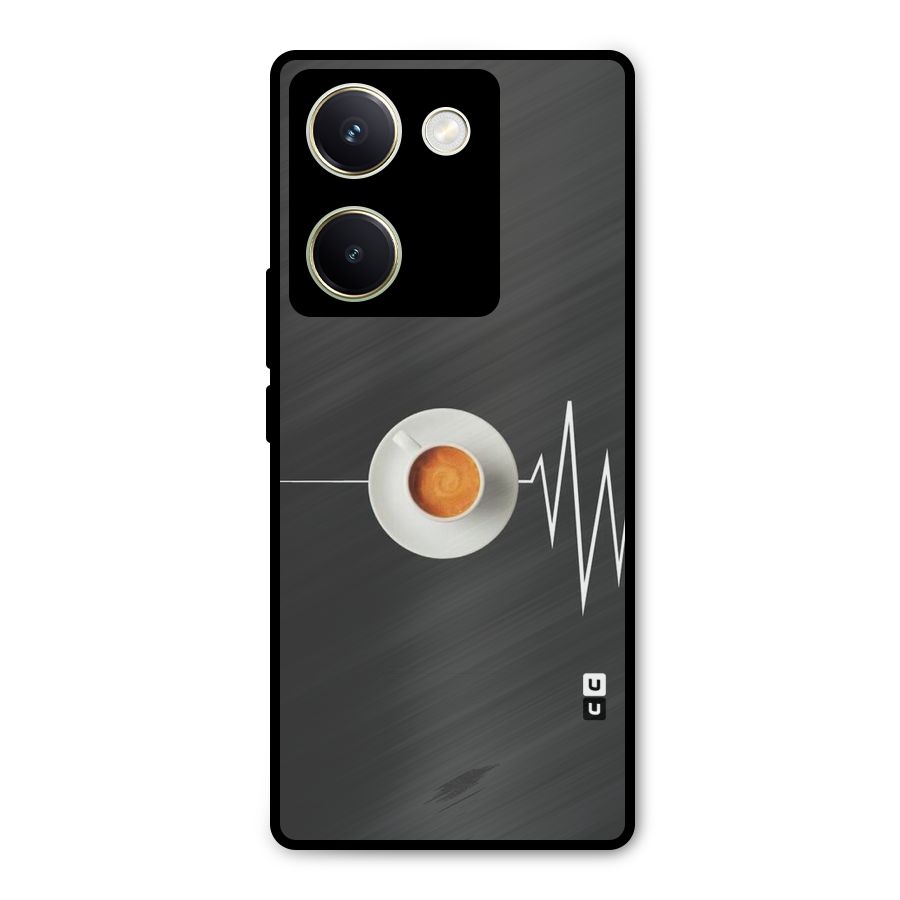 After Coffee Metal Back Case for Vivo Y200 Pro