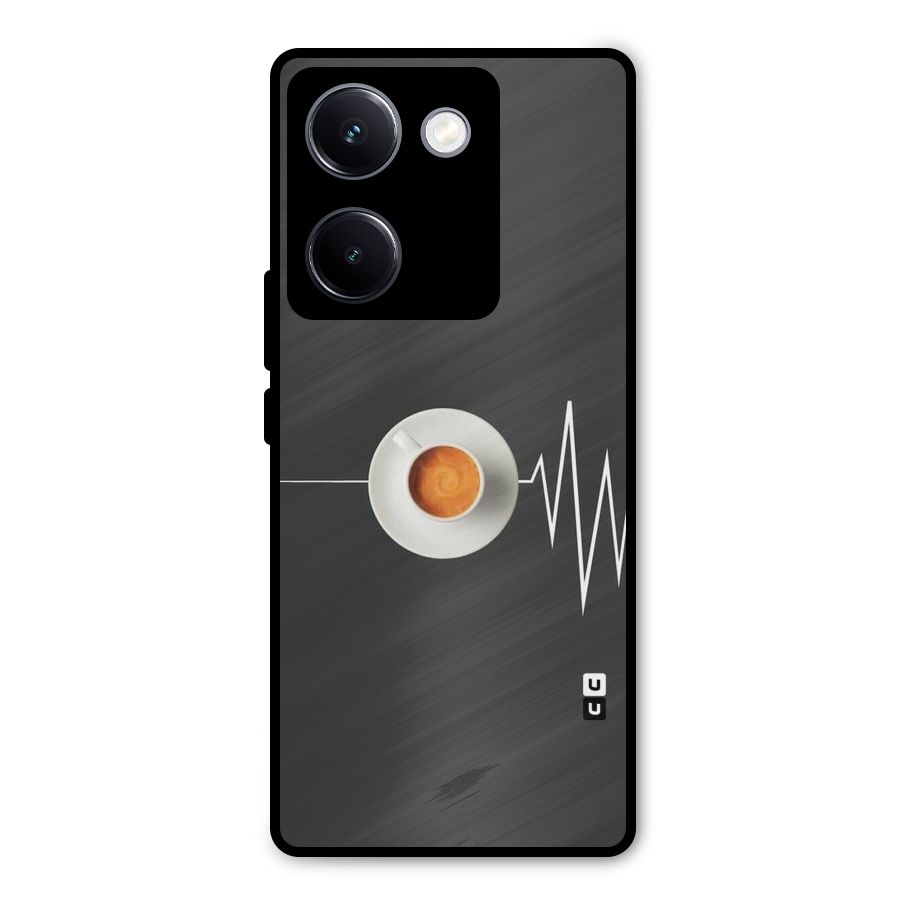 After Coffee Metal Back Case for Vivo Y300 Plus