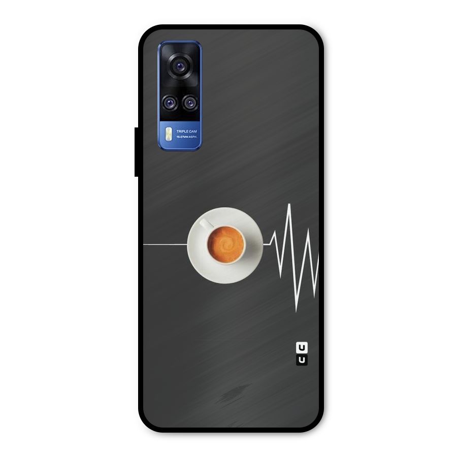 After Coffee Metal Back Case for Vivo Y51A
